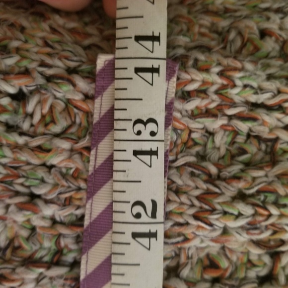 Anthropologie Lavender Striped Belt Medium - Picture 2 of 3